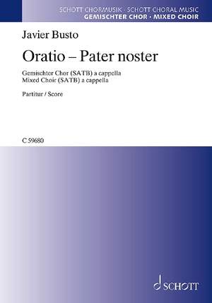 Busto, Javier: Oratio - Pater noster