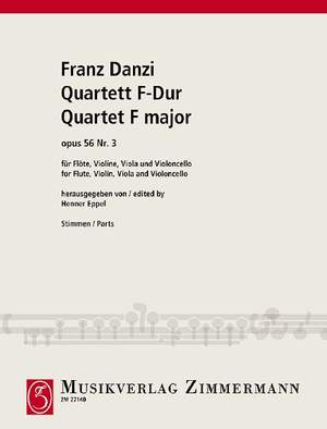 Danzi, Franz: Quartet F major op. 56/3