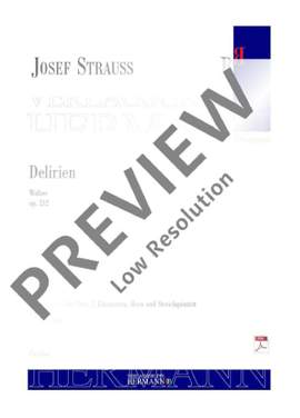Strauß, Josef: Delirien op. 212