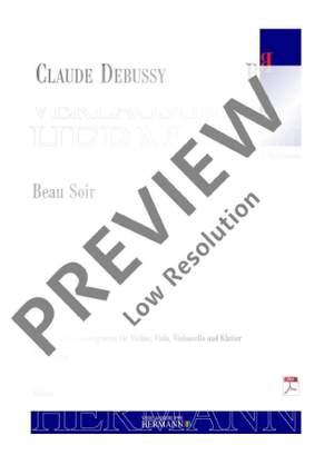 Debussy, Claude: Beau Soir