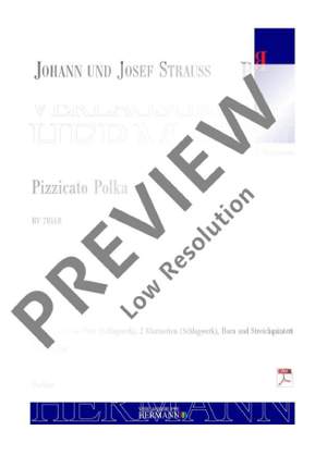 Strauß, Josef / Strauß (Son), Johann: Pizzicato Polka