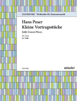 Poser, Hans: Kleine Vortragsstücke 20