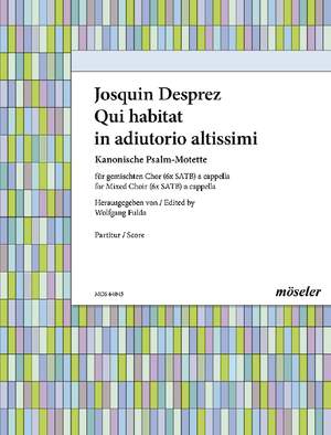 Préz, Josquin des: Who live in the shelter of the Most High