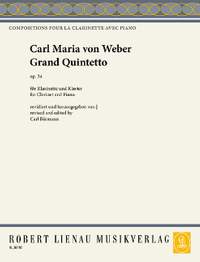 Weber, Carl Maria von: Grand Quintetto op. 34