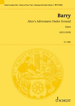 Barry, Gerald: Alice's Adventures Under Ground
