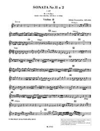 Rosenmueller, Johann: Sonata No. 2 E minor a 2
