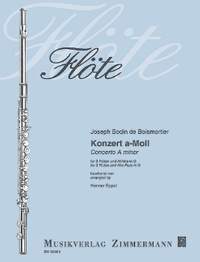 Boismortier, Joseph Bodin de: Concerto A minor