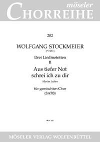 Stockmeier, Wolfgang: Three song motets 202 Wk 271