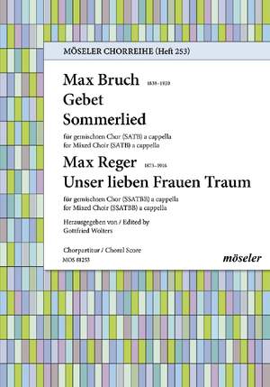 Bruch, Max / Reger, Max: Prayer/Summer song/Our dear Lady’s dream 253