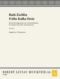 Zechlin, Ruth: Frühe Kafka-Texte WN 222
