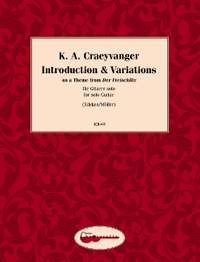 Craeyvanger, Karel Arnoldus: Introduction & Variations