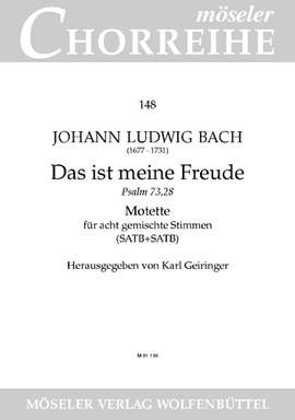 Bach, Johann Ludwig: For me it is good 148