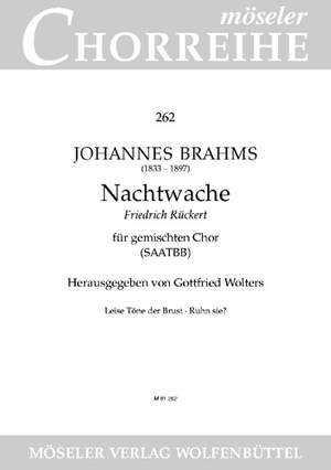 Brahms, Johannes: Night watch 262 op. 104, 1-2