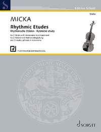 Micka, Josef: Rhythmische Etüden