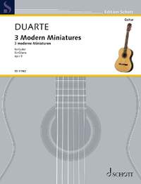 Duarte, John William: Three Modern Miniatures op. 9