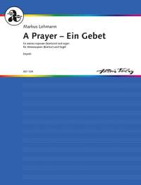 Lehmann, Markus: A Prayer - Ein Gebet WV 55