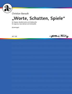 Banasik, Christian: "Worte, Schatten, Spiele"