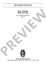 Strauss, Richard: Suite Bb major op. 4 TrV 132 Product Image