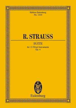 Strauss, Richard: Suite Bb major op. 4 TrV 132