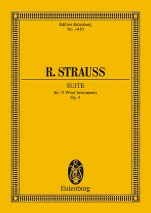 Strauss, Richard: Suite Bb major op. 4 TrV 132