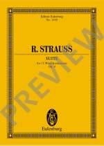 Strauss, Richard: Suite Bb major op. 4 TrV 132 Product Image
