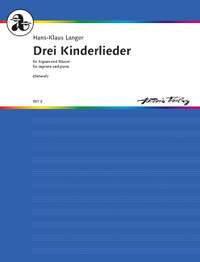 Langer, Hans-Klaus: Drei Kinderlieder