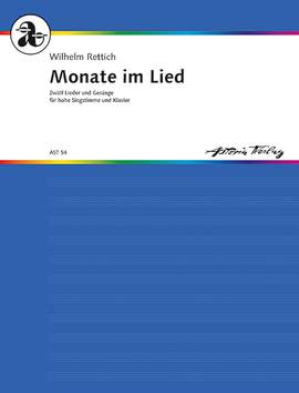 Rettich, Wilhelm: Monate im Lied op. 128