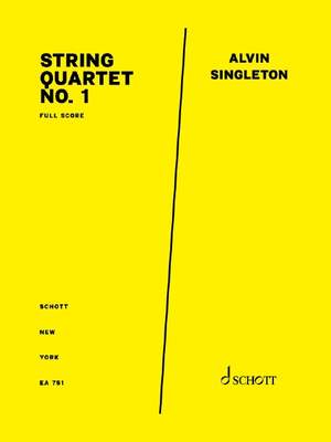Singleton, Alvin: String Quartet No. 1