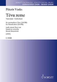 Vasks, Pēteris: Tēvu zeme