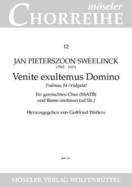 Sweelinck, Jan Pieterszoon: O come, let us sing to the Lord 12