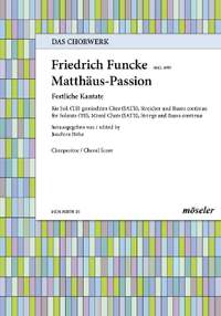 Funcke, Friedrich: St Matthew Passion 78/79