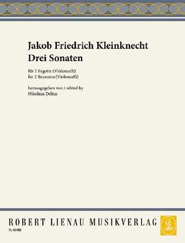 Kleinknecht, Jakob Friedrich: Three Sonatas