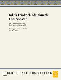 Kleinknecht, Jakob Friedrich: Three Sonatas