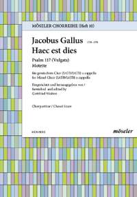 Gallus, Jacobus: This is the day 10