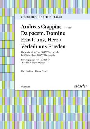 Crappius, Andreas: Give us peace, Lord 44