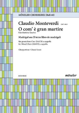 Monteverdi, Claudio: O what great torment 60 SV 61