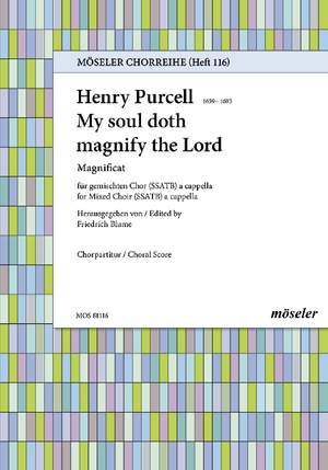 Purcell, Henry: My soul doth magnify the Lord 116 Z 230/7