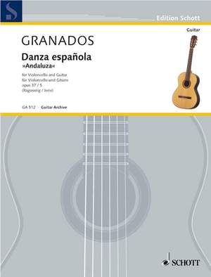 Granados i Campiña, Enric: Danza española"Andaluza" op. 37/5