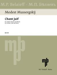 Moussorgsky, Modest: Chant juif