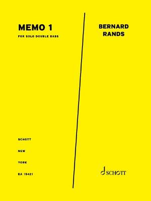 Rands, Bernard: Memo 1