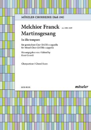Franck, Melchior: St Martin song 190