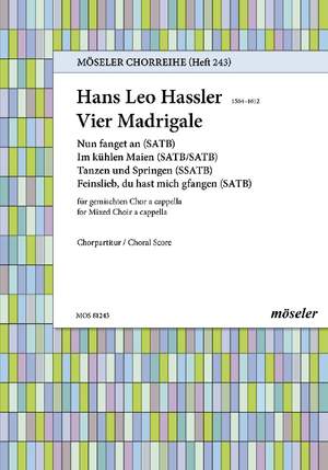Haßler, Hans Leo: Four madrigals 243