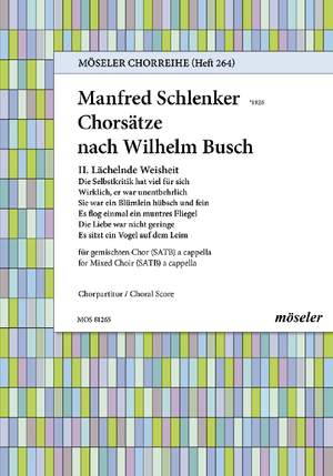 Schlenker, Manfred: Choral songs on lyrics by Busch Heft 2