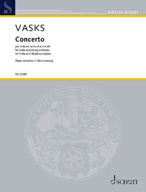 Vasks, Pēteris: Concerto