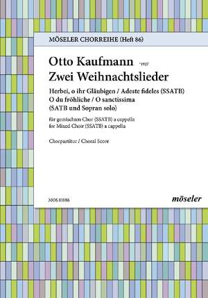 Kaufmann, Otto: Two christmas songs 86