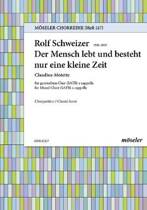 Schweizer, Rolf: Claudius motets 217
