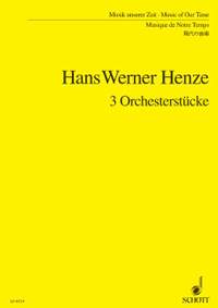 Hartmann, Karl Amadeus / Henze, Hans Werner: 3 Pieces for Orchestra