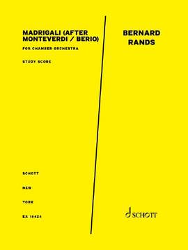 Rands, Bernard: Madrigali