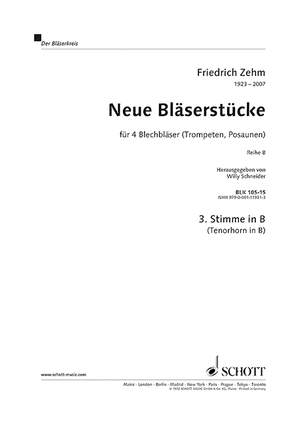 Zehm, Friedrich: New Wind pieces