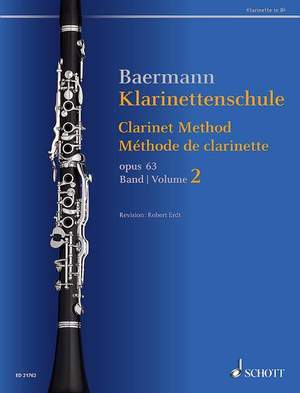 Clarinet Method Band 2: No. 34-52 op. 63